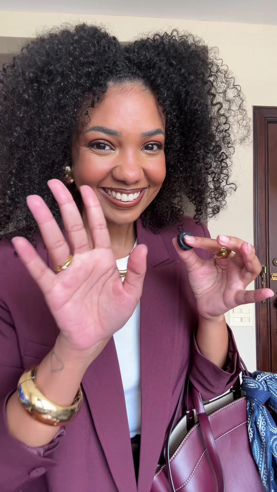 Look bordô para reunião